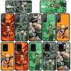 Phone Case for iPhone 17 15 16 Plus Xiaomi Poco X7 X6 F8 F7 C85 C75 C71 Redmi Note 14 12 11 13 Pro Max A4 14C 13C Coque Rock Lee Narutos Anime Cover