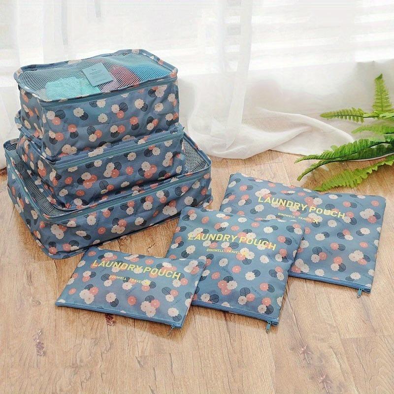 6pcs/set Storage Bag Underwear Luggage Bag, Travel Clothing Storage and Organization Bag