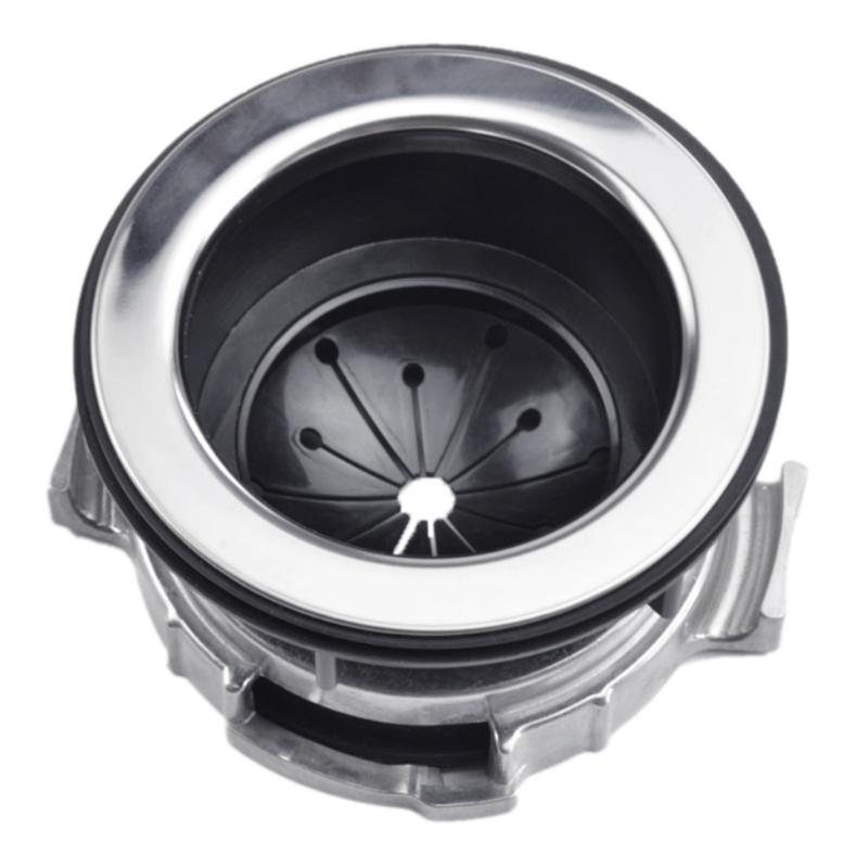 

4.43 inch Kitchen Sink Flange Set Stainless Steel Garbage Disposal Flange Standard Kitchen Drain Size of 110mm Diameter 1