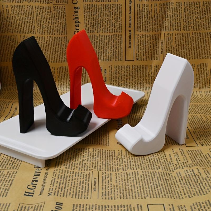 3D-gedruckter High-Heel Handy-Ständer Anti-Rutsch Universelle Smartphone-Halterung Kreativer Kawaii Handy-Ständer Geschenke für Mädchen