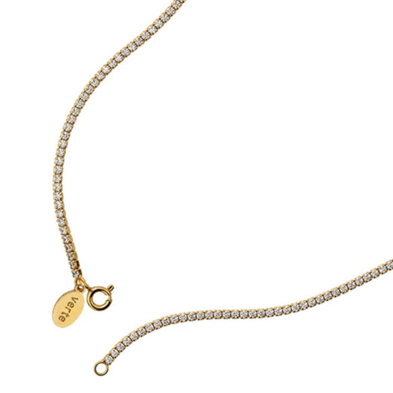 verte [925 silver] Un.silver.197 / fin anse dew necklace (gold)
