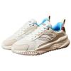 Anta Unrestrained Series Comfortable Simple Non-Slip Breathable Lightweight Low-Top Casual Shoes Men Sneaker White Red 912448816-2