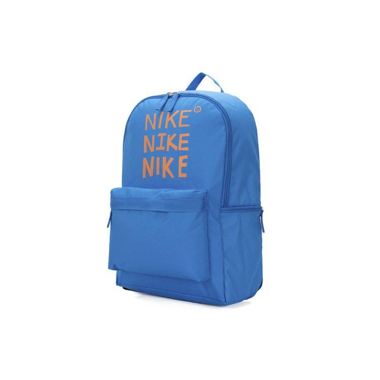 Nike Nk Heritage Bkpk-Hbr Core Casual Student Fabric Backpack Unisex Backpack Blue DQ5753-435 MISC