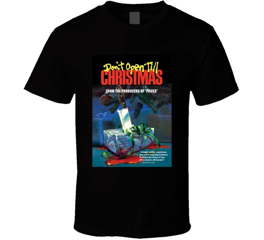 Dont Open Till Christmas 80s Slasher Holiday Movie T Shirt S