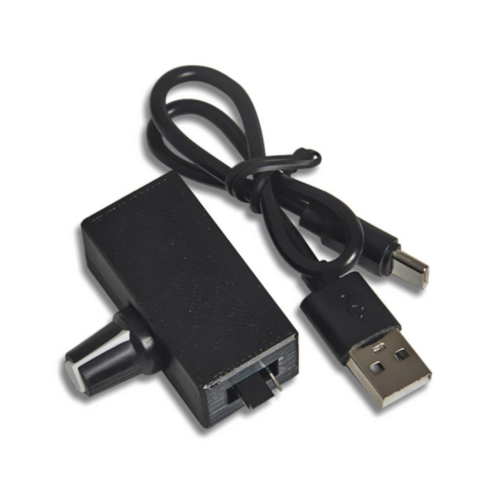 Adjustable PC Cooling Fan Speed Controller USB To 4Pin Adapter Cable DC5V To 12V Power Converter with 2/3 Way Splitter