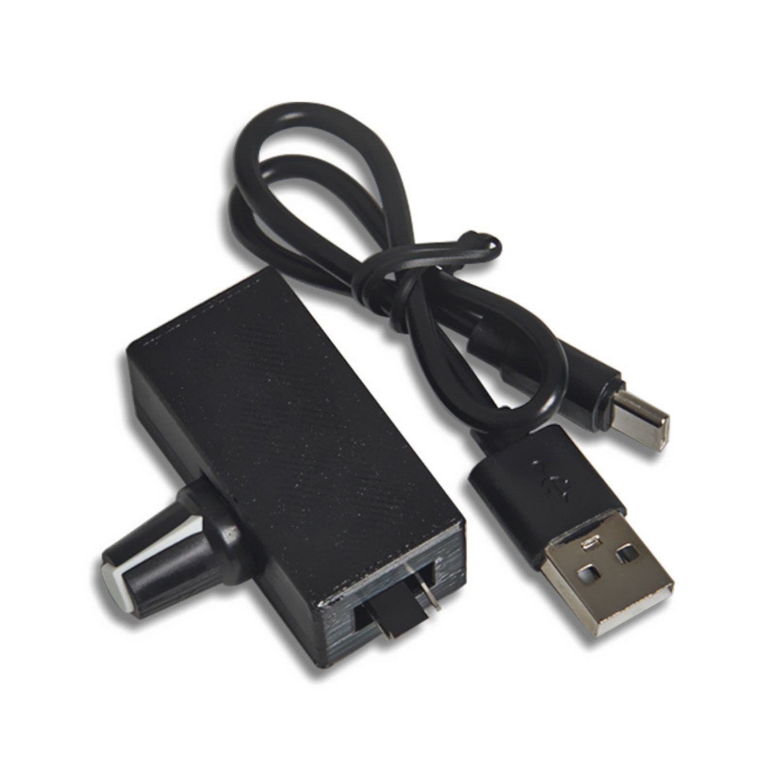 

Регулируемый контроллер скорости вентилятора охлаждения ПК USB-кабель-адаптер 4Pin DC5V-12V преобразователь питания с 2/3-сторонним разветвителем A