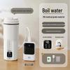 Japan SDRNKA Portable Electric Travel Kettle - Small Insulated Hot Water Boiling Cup