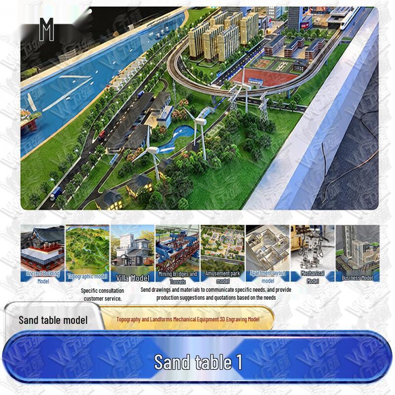Weishu 3D Terrain & Equipment Sandbox Models and Cable Ties