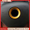 Garniture de cercle central de volant de voiture, pour VW Golf 6 7 Polo Tiguan Passat B6 B7 Touran Scirocco coccinelle Jetta MK5 MK6 Caddy