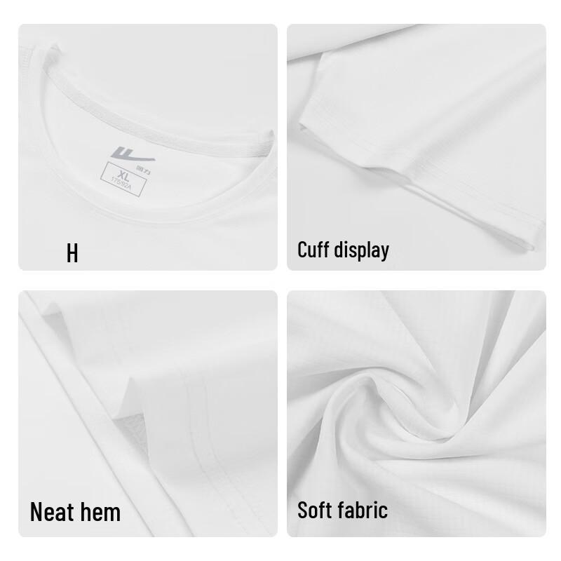 Warrior Men's Ice Silk Quick-Dry Short Sleeve T-Shirt