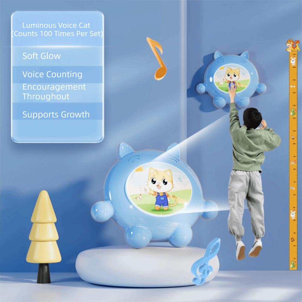 Interactive Touch High Artifact LED Digital Display Height Touch Device  Jumping Equipment Blue 1