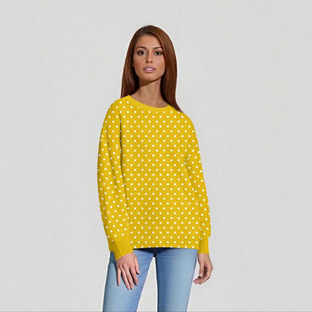 Women's Daily Casual Tops  Knitted Sweater