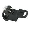 2Pcs 45°Adjustable Black Motorcycle Fog Lamp Spot Light Headlight Holder Clamp Support Mount Bracket