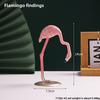 Resin Art Flamingo Sculpture For Home Office Desk Decoration Gift For Colleagues
