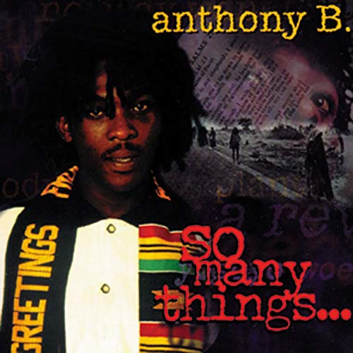 

CD ANTHONY B - So Many Things VPCD1482 VP Records 1995 US Reggae, Ska & Dub Used