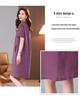 Plus Size Mid-Length Summer 2025 Cotton-Linen Dress for Women - Fashionable, Age-Reducing Style for Middle-Aged Mothers