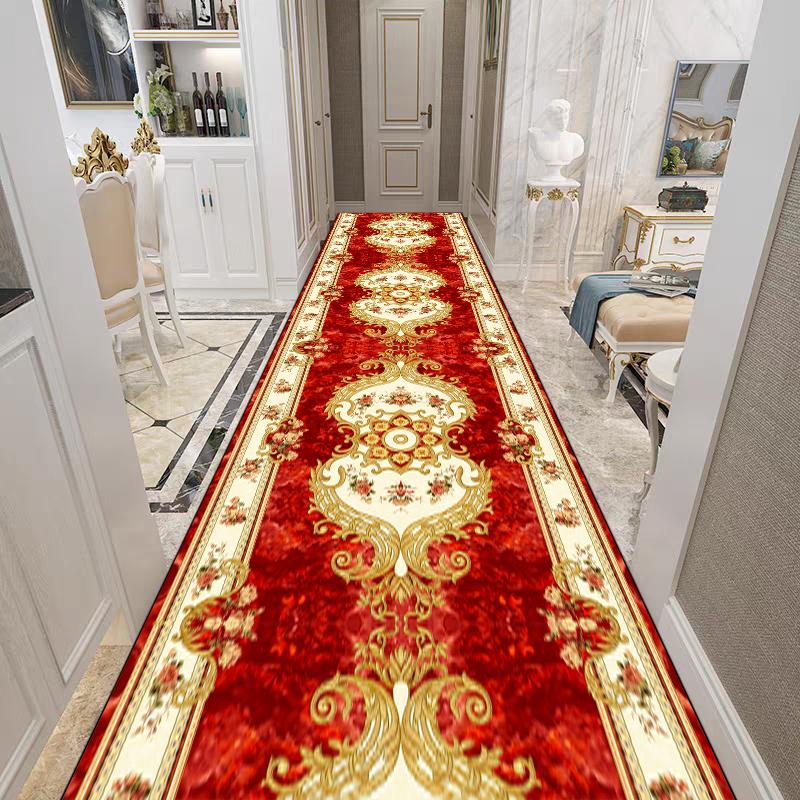 Retro Persian Carpet Runner Rug for Living Room Hallway Stairs Home Decor Kitchen Mat Corridor Aisle