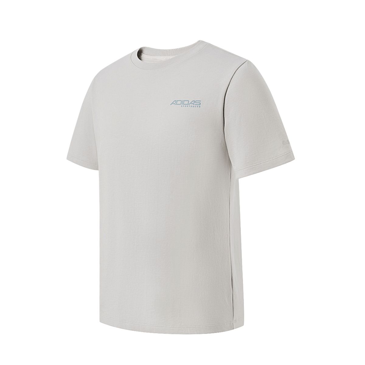 Adidas T Shirts Men s Gray Crew Neck Moderate KU5315 S