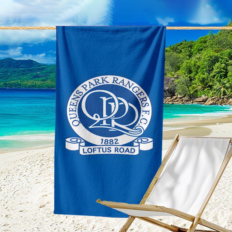 Queen's Rangers Wappen Strandtuch - Weiche, Saugfähige Mikrofaser, Leicht, Ideal für den Strand, Partys, Reisen, Camping Fanartikel