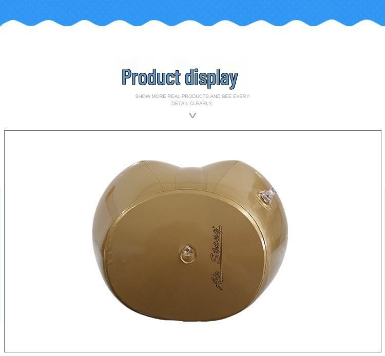 Aufblasbares weibliches Schaufensterpuppen-Unterkörper-Beinmodell, Gold