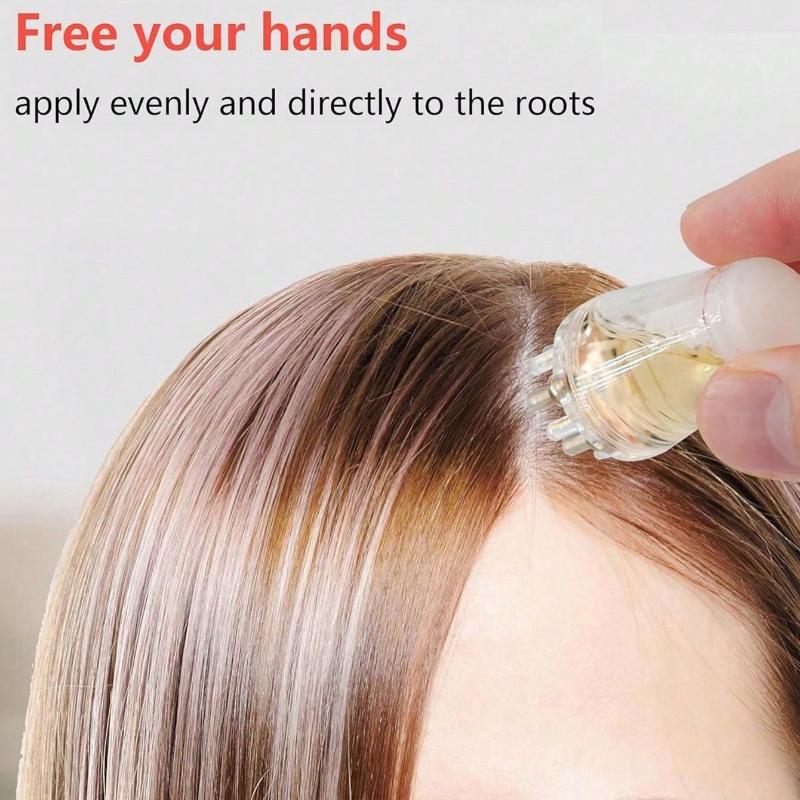 1pc  Essential Oil Applicator To Precisely Deliver Liquid Or Oil To Hair Roots,Hair Clips,Hair Accessories,Hair Brush,Comb,Hair Tools