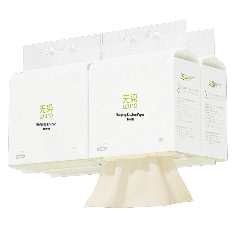 Wuro Bamboo 2-Ply Kitchen Hanging Paper Towels