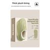 Waterproof Cotton Slippers for Men, Anti Slip In Winter, Home with Plush Cotton Shoes, Warm Bags, Thick Soled Cotton Slippers for Women