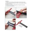 Handle Punch Locator Portable Knob Screws Punch Locator Accurate Positioning Aluminum Alloy for Woodworking for Cabinet