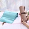 Compact Flannel Jewelry Organizer PVC Rings Necklace Storage Pouch  Daily
