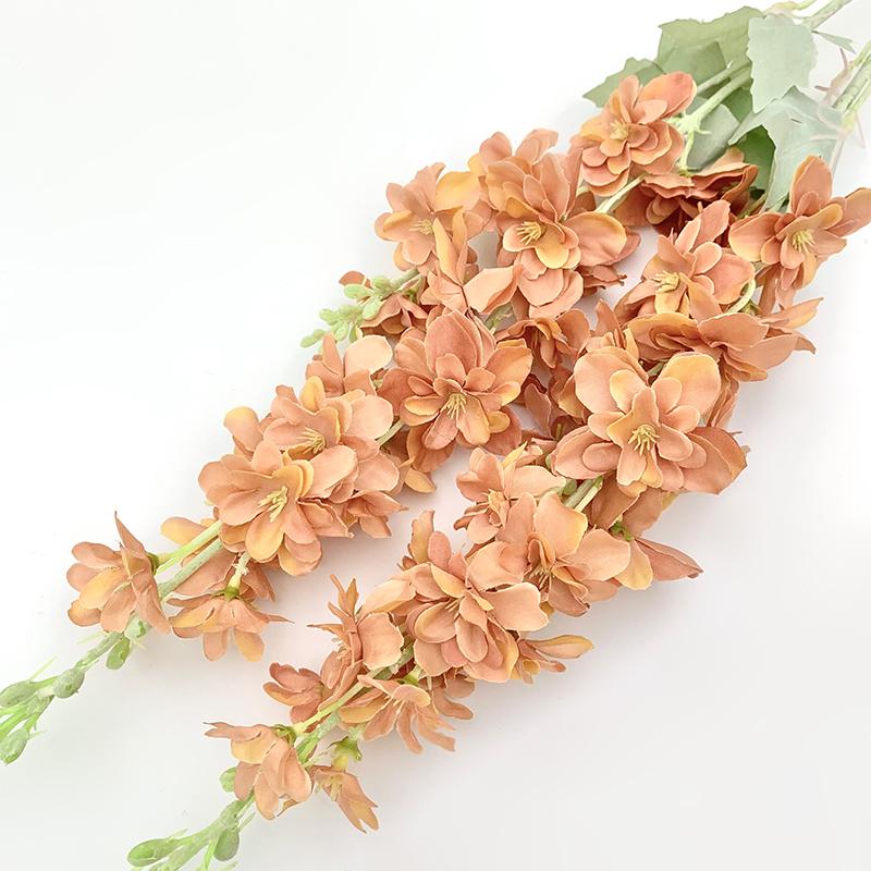 Artificial Delphinium Grass Artificial Flower Branch Home Decoration Wedding Floral Materials Banquet Event Prop A4372