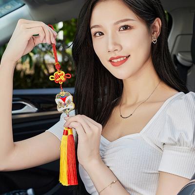 Přívěsek do auta Národní styl Poutavý Ručně vyrobený Barevně stálý Jemné zpracování Dekorace interiéru Příslušenství do auta Přívěsek pro štěstí Dekorace do auta