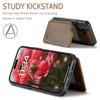 For iPhone 16 Phone Case CASEME C22 Leather Back Cover with RFID Blocking Card Slots