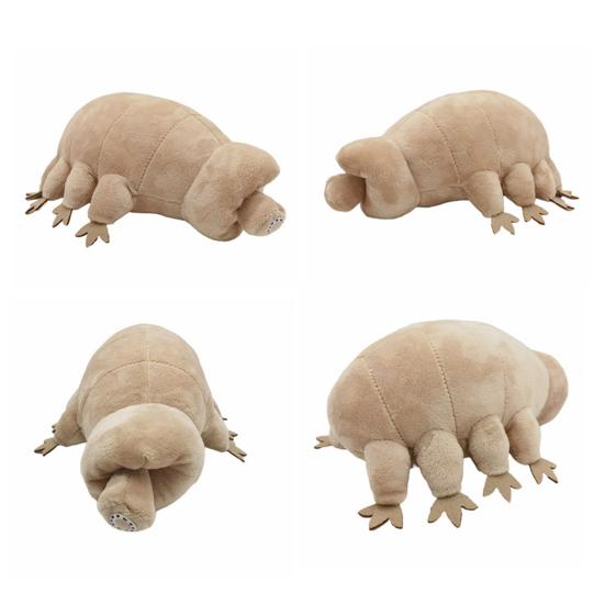 Tardigrade Water Bear Plush Toy Realistic Soft Animal Stuffed Doll Great Pillow Gift for Biology Enthusiasts Kids Home Decor
