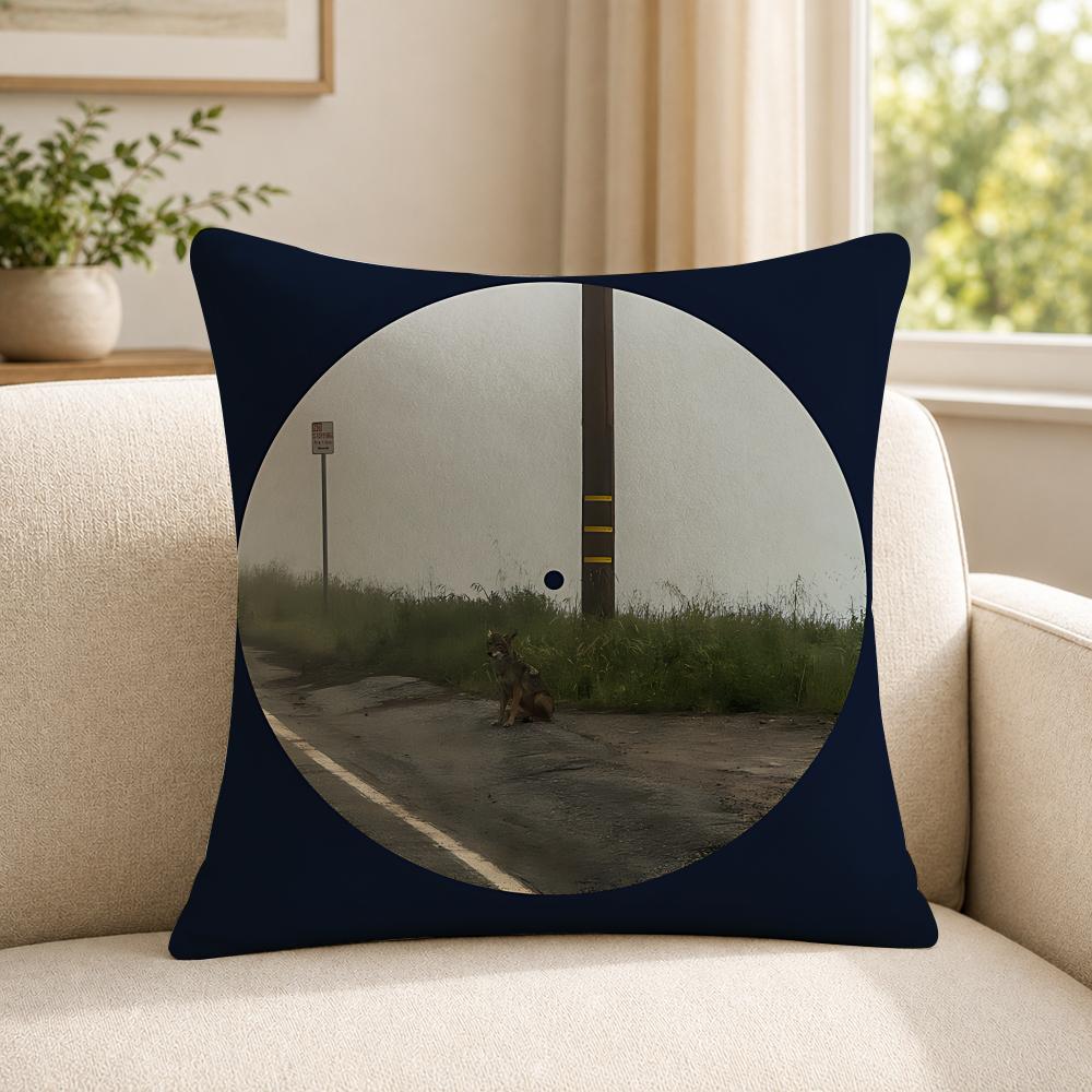 Singer DDominic FFike Cushion Cover Soft Short Plush SkinFriendly Cushion Case for MultiScene Use