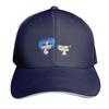 2D and Murdoc Scribble Baseball Cap Lightweight Packable Gift for Him Her Casual Daily Wear