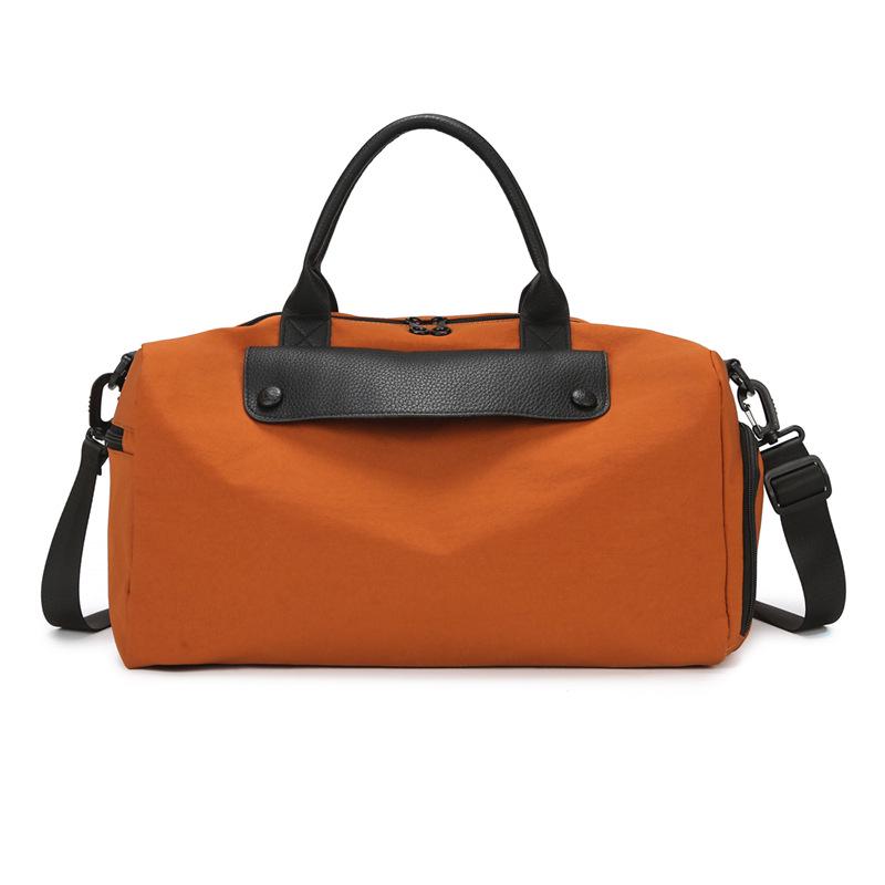 Women's Large Capacity Short Trip Handbag: Dry/Wet Separation, Lightweight for Gym/Business, Single Shoulder Luggage Bag