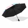 1pc Mermaid Fantasy Shell Umbrella - Automatic Open/Closed with Foldable Design, Iron Frame for Outdoor Use, Perfect Gift for Fans, Travelers, Daily U