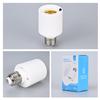 E27 Bulb Lamp Holder Radar Induction Delay Switch Controller Living Room Bedroom Intelligent Remote Control Lamp Head AC110-240V