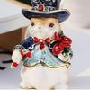 12-415 „Kaninchenbaron“ Schmuckschatulle, Accessoire-Etui, Schmuckschatulle