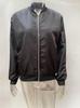 Women's European & American Fashion Solid Color Zipper Casual Jacket - Spring 2023