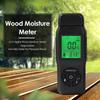 Digital Wood Moisture Meter LCD Display with Backlight Timber Humidity Tester Moisture Content Temperature Detector Wood Types Selectable