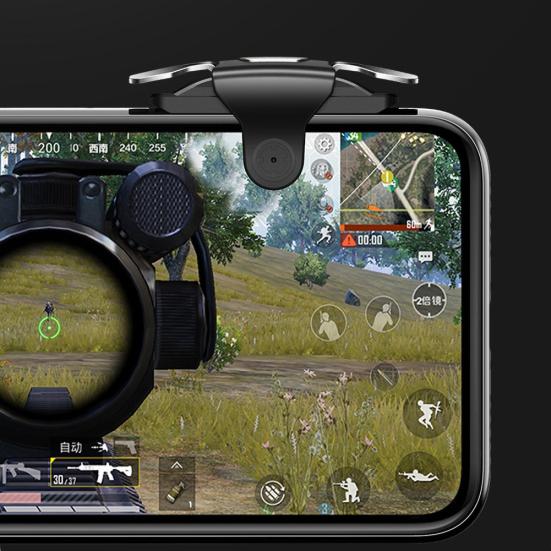 2Pcs S03 Metal Buttons Mobile Games Trigger Controller for Android/iOS