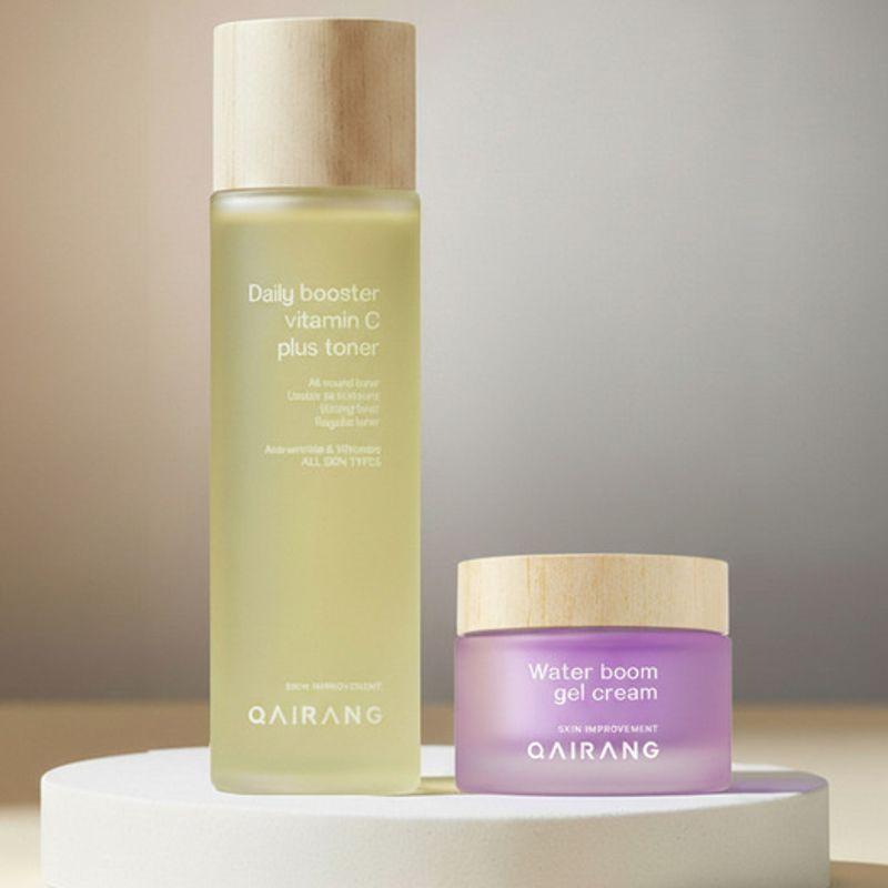 QAIRANG 2-piece set (Vitamin C toner 130ml + moisturizing cream 50ml) single type