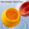 Silicone Dog Food Leakage Ball Bite Resistant Treat Dispensing Feeder Toy Pet Teething Cleaning Interactive Boredom Enrichment Toy