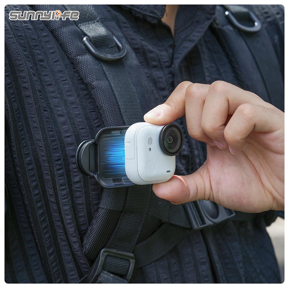 Magnetic Backpack Clip For Insta360 GO Ultra Horizontal/Vertical Shooting Bracket Mount For Insta360 GO Ultra Camera Accessories