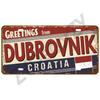 DORA Tin Sign Vintage Tin Sign For Restaurant Bar Pub Cafe Man Cave Decoration Decor Capital City Tinplates Plate Metal Sign Plaque Landmark
