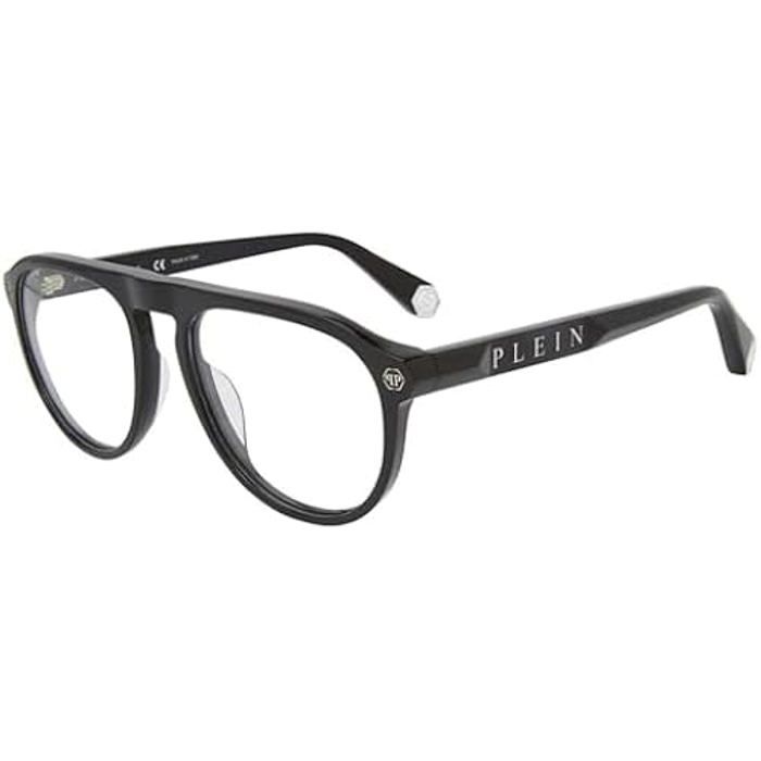 Monture de lunettes - PHILIPP PLEIN - VPP016M-540700-21G - Noir Brillant - Verre Non Gradué - Mixte