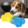 Dog Cooling Toy Heat-Relieving Bone Shape TPR Bite Resistant Pet Molar Chew Toy for Summer