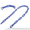 2Pcs Children Swing Extension Chain Plastic Coated Iron Chain Indoor Outdoor Swing Parts