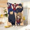 Anime T-ToradoraS Throw Soft Warm Throw Blanket for Bedroom Living Room Bed Travel Camping Picnic Gift